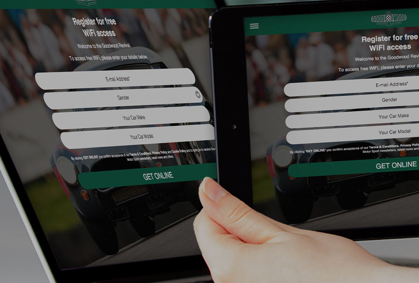 portal captivo Wi-Fi