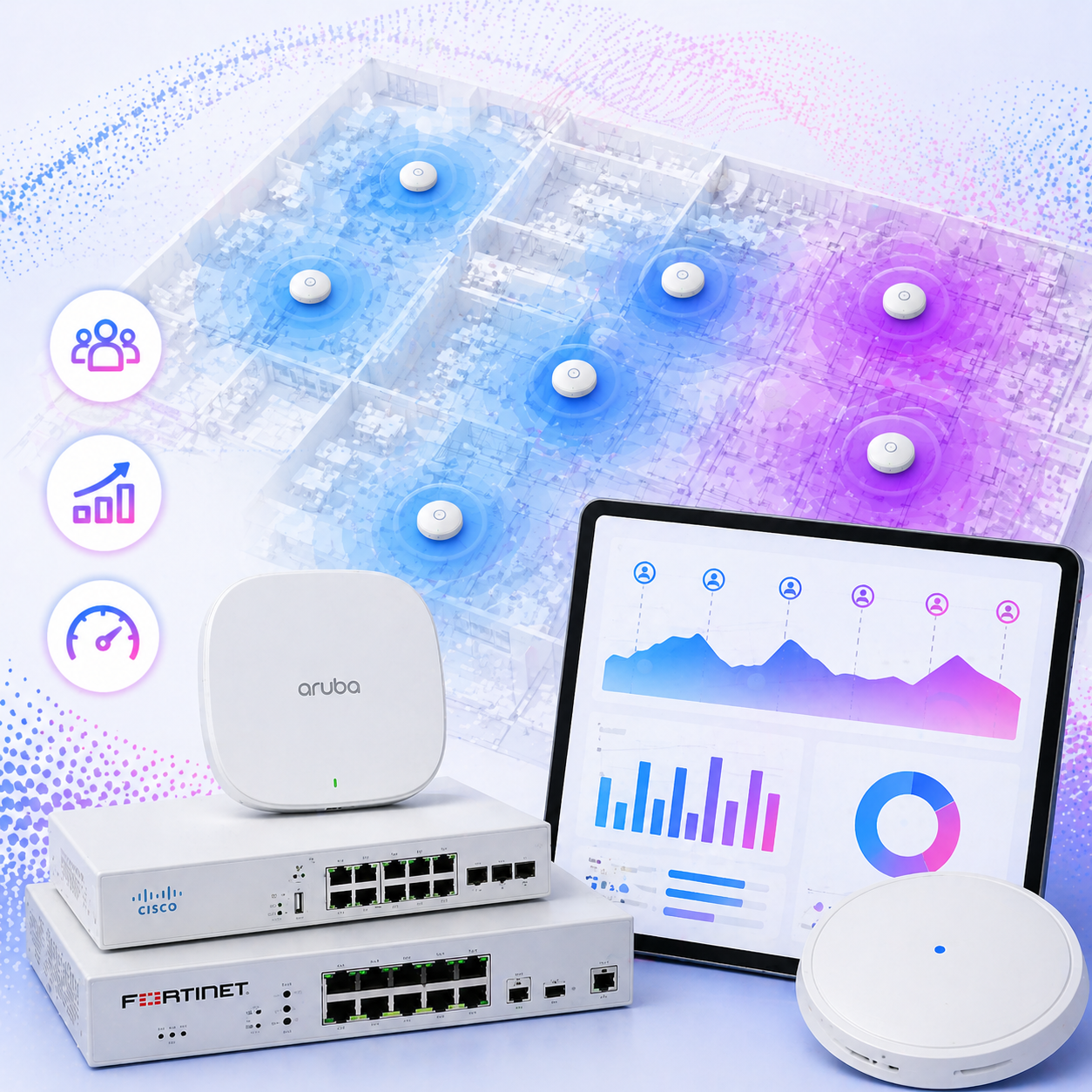 Guest WiFi Dimensionamento de capacidade