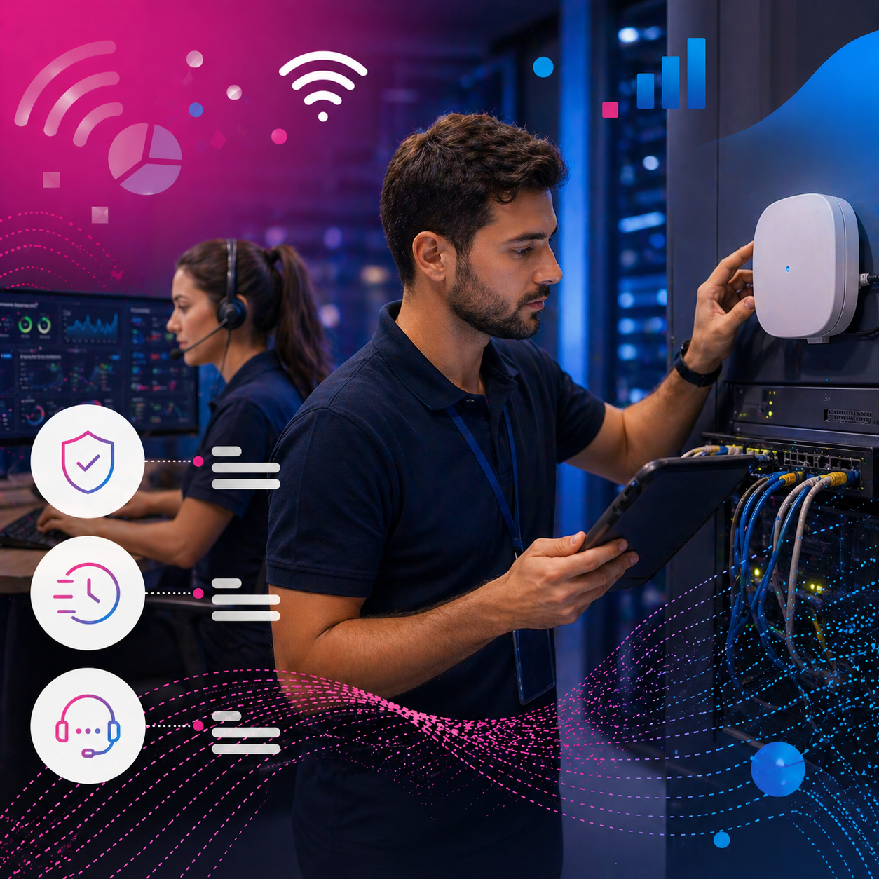 WiFi as a Service Manutenção e Suporte