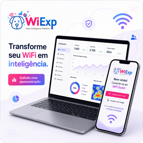 WiExp Data Intelligence Captive Portal